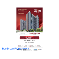 1 Bhk, 2 Bhk, 3 BHK and 4 Bhk Apartment Flat for Sale at Dream Bachraj Legen Virar West