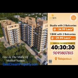 Studio and 1 Bhk Apartment Flat Sale at Dream Sai Amber Residency Taloja